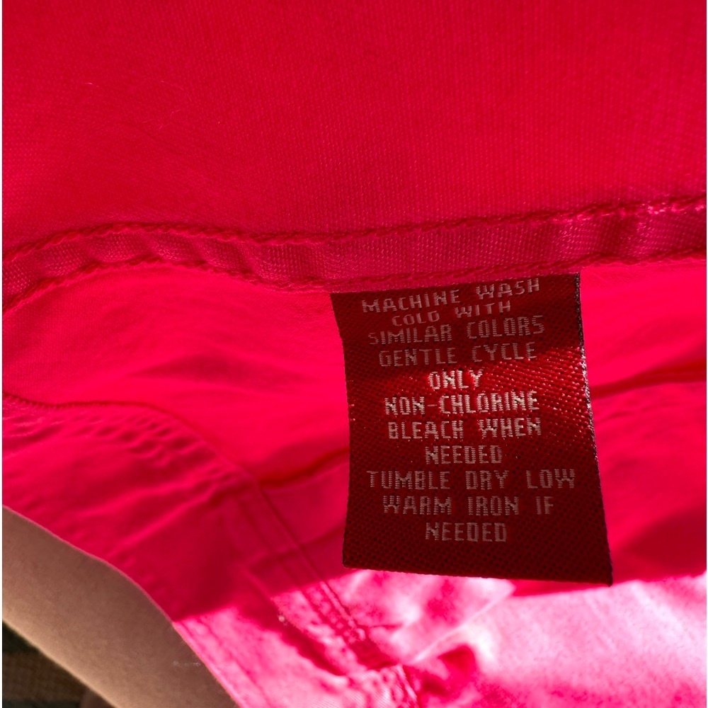 Chaps hot pink denim jacket - Picture 7 of 8